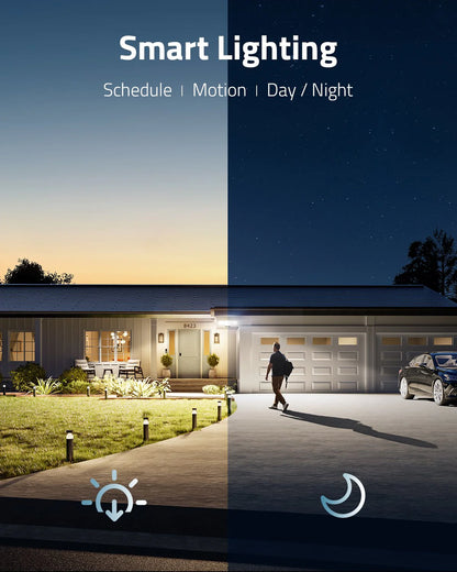 Þráðlaus útimyndavél 4K með stjórnstöð