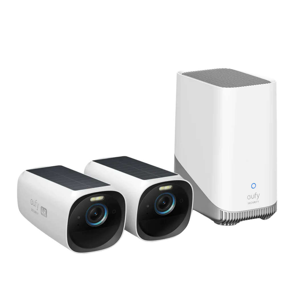 Þráðlaus útimyndavél 4K með stjórnstöð