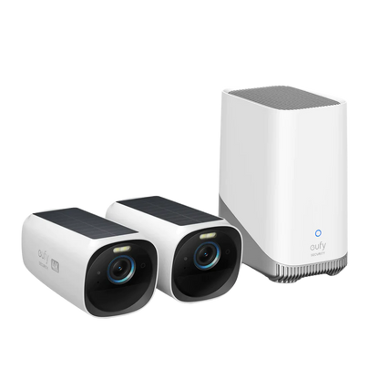 Þráðlaus útimyndavél 4K með stjórnstöð