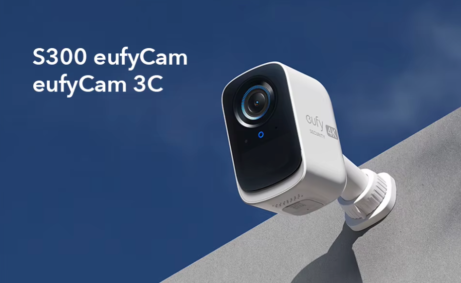 4K eufyCam 3C – Þráðlaus Öryggismyndavél með Litanætursýn, Spotlight, Andlitsgreiningu og Staðbundinni Geymslu